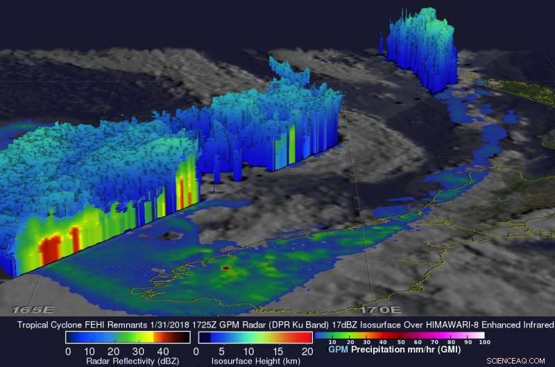 NASA s GPM Satellite Records 268 mm of Rainfall from Fehi Remnants Over New Zealand’s South Island