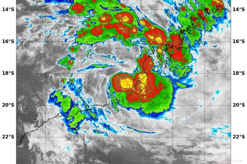 NASA Detects Formation of Tropical Storm 10S Along Western Australia s Coast