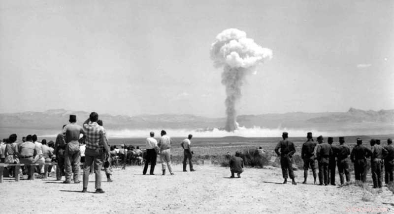 Evidence from the World’s Loneliest Tree Indicates 1965 as the Anthropocene’s Beginning