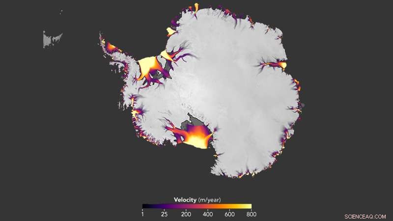 NASA Study Illuminates Accelerating Antarctic Ice Loss