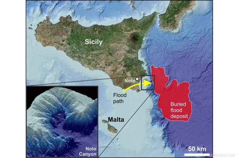New Evidence Unveils Mega Flood That Ended the Messinian Salinity Crisis in the Eastern Mediterranean