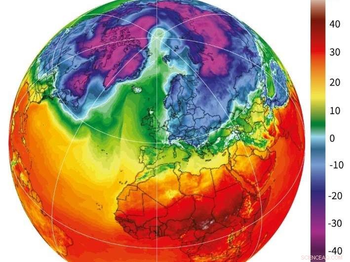 Europe Shivers, Arctic Warms: A Climate Paradox