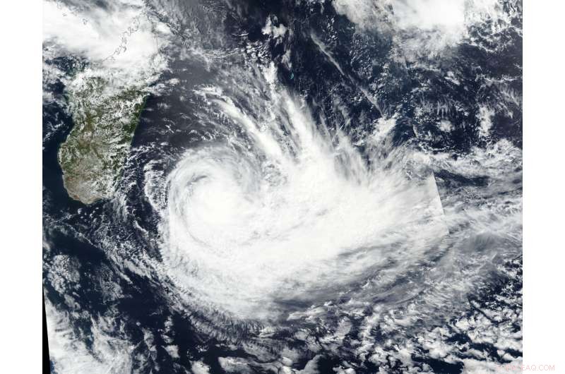 NASA Monitors Flooding from Tropical Cyclone Dumazile