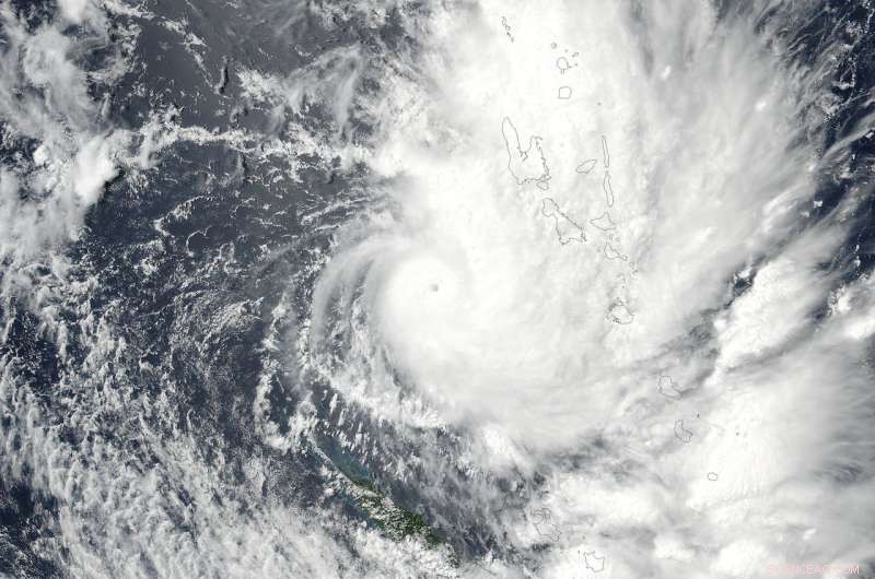 Suomi NPP Satellite Captures Tropical Cyclone Hola Over Vanuatu