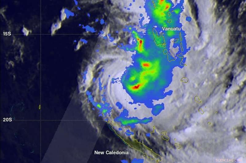 NASA Tracks Tropical Cyclone Hola as it Deluges Vanuatu and New Caledonia