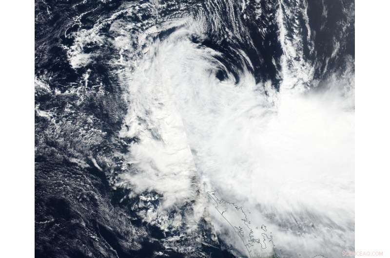 Suomi NPP Satellite Captures Dissipation of Tropical Cyclone Hola in the South Pacific