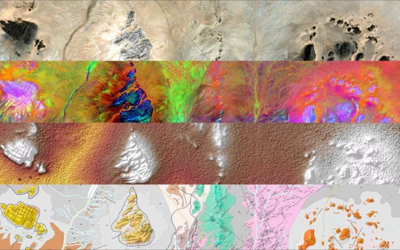 Sentinel Satellites Aid Precise Mineral Mapping