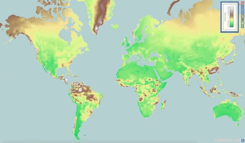 UC s ClimateEx Map: Interactive Tool Reveals Global Climate Change Trends
