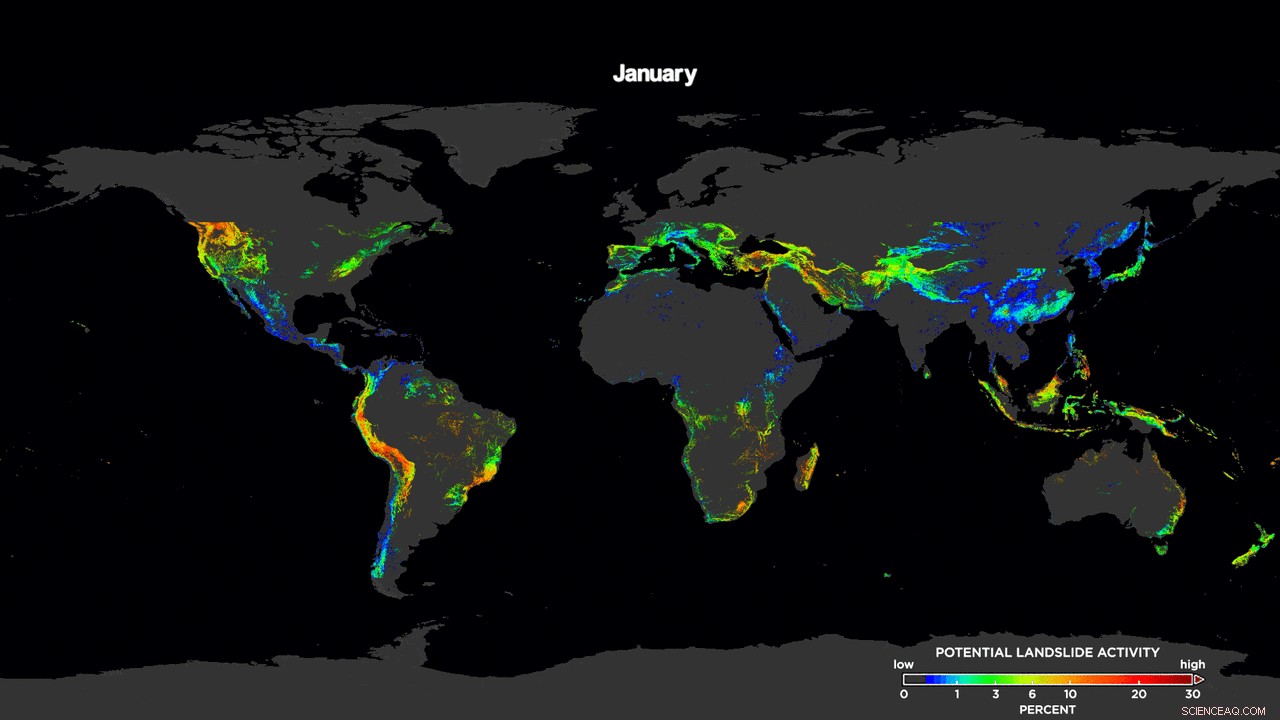 NASA Introduces Real-Time Landslide Threat Model for Heavy Rain Events