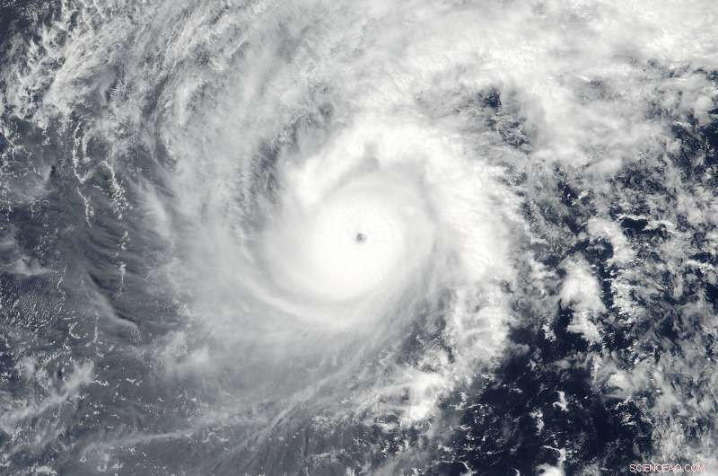 NASA Satellite Captures Detailed View of Super Typhoon Jelawat s Eye