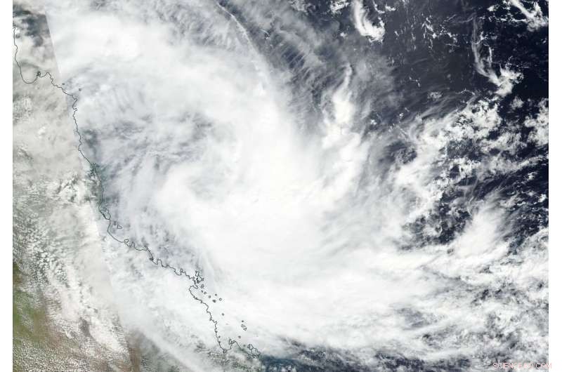NASA Confirms Rebirth of Tropical Cyclone Iris Near Queensland