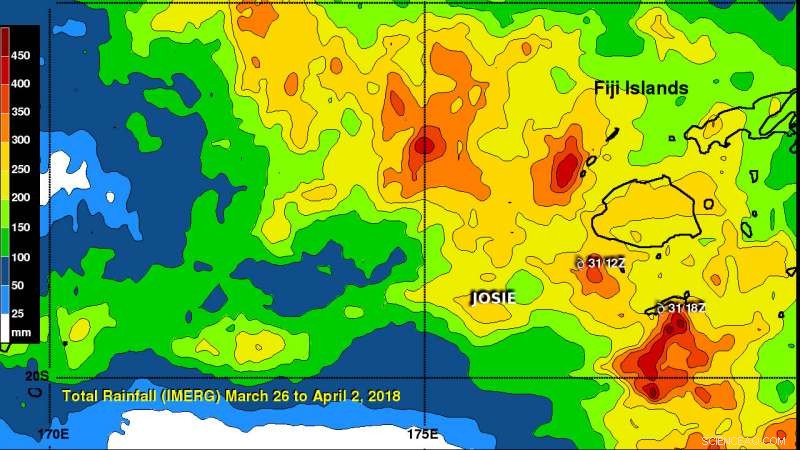 Detailed Analysis of Tropical Cyclone Josie s Fatal Flooding Using IMERG Rainfall Data