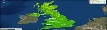 UK-Wide Land Motion Map Reveals Human Impact on the Landscape