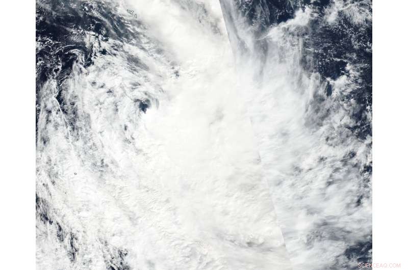 NASA Detects Wind Shear Shaping Tropical Cyclone Keni