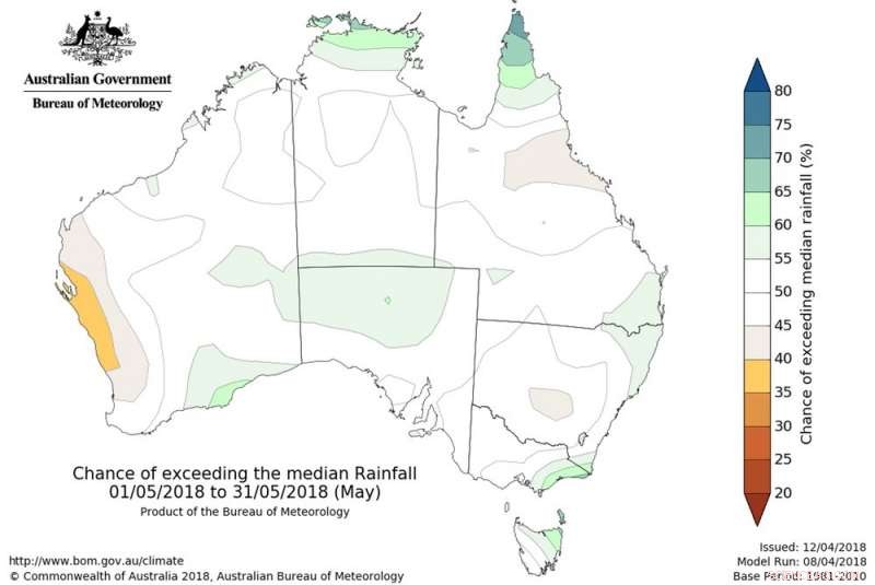 Ocean Heat Waves and Lighter Winds Expected to Keep Australia Warm into May