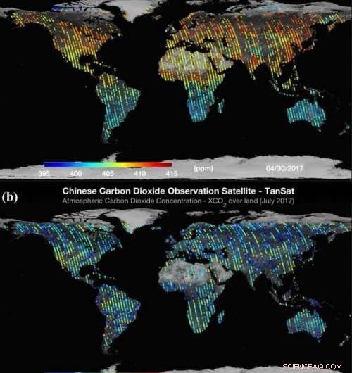 China’s TanSat Generates First Global CO₂ Maps, Advancing Climate Monitoring