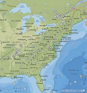 Why East Coast Earthquakes Are Felt Over Twice the Distance of West Coast Quakes