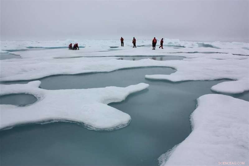 Melting Arctic Ice Signals Accelerated Climate Change