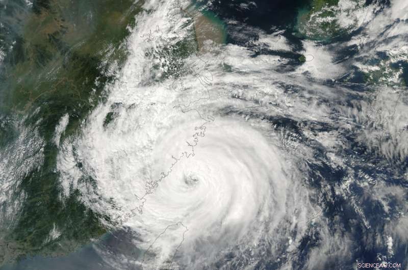 Northwestern Pacific Cyclones Intensify Under La Niña‑Like Cooling Patterns