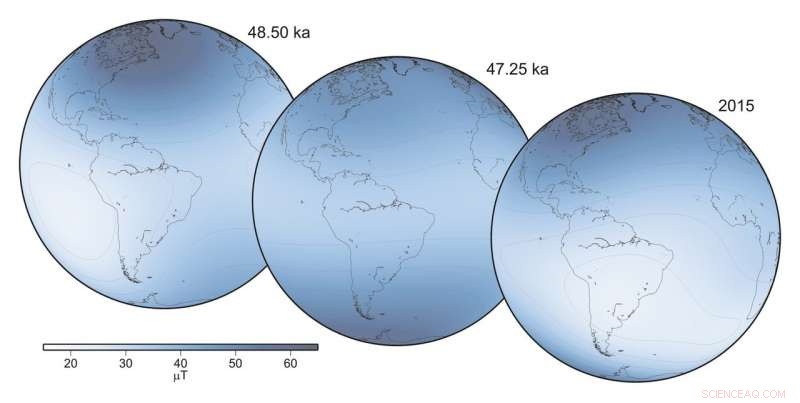 Study Finds Earth’s Magnetic Field Not on the Verge of Reversal