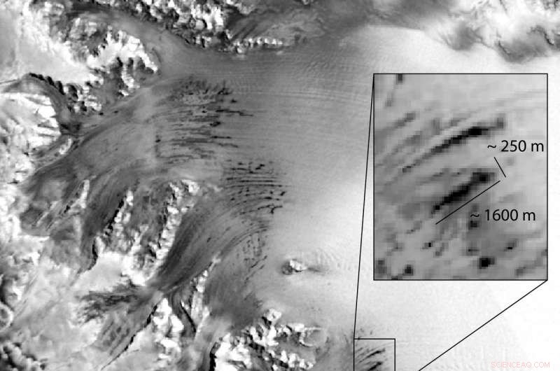 Warm Winds Melt Antarctic Snow During Winter