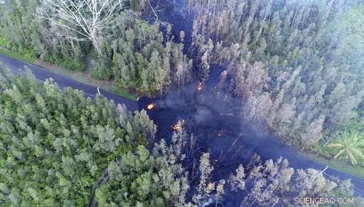 Kilauea Volcano in Hawaii Surges with Lava, Earthquakes and Gas Emissions