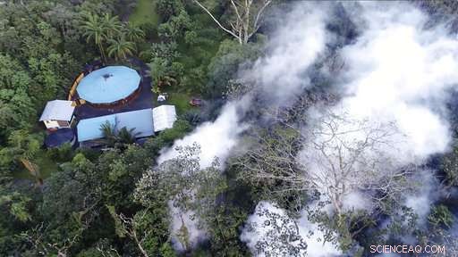 Kilauea Volcano in Hawaii Surges with Lava, Earthquakes and Gas Emissions