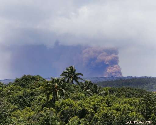 Kilauea Volcano in Hawaii Surges with Lava, Earthquakes and Gas Emissions