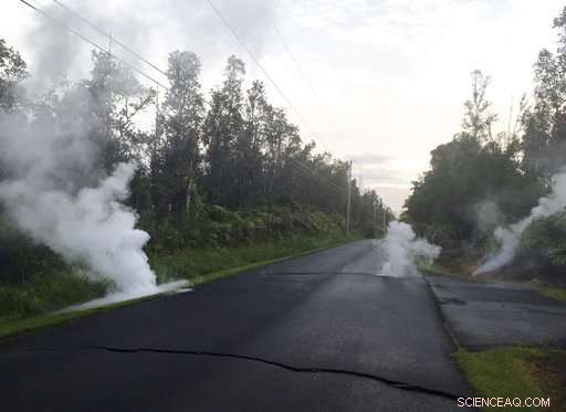 Kilauea Volcano in Hawaii Surges with Lava, Earthquakes and Gas Emissions