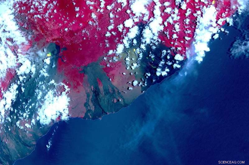 NASA Satellite Spots New Kilauea Fissures, Signals Eruption Activity
