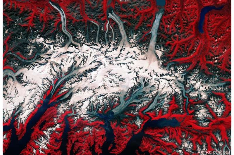 Columbia Glacier: Rapid Changes Captured by Copernicus Sentinel-2B