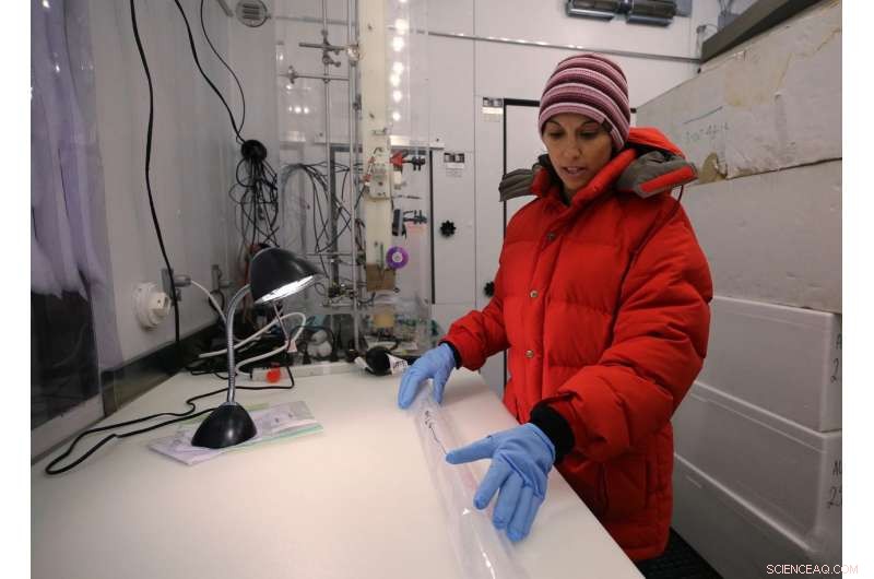 Lead Contamination in Greenland Ice Reveals the Rise and Fall of Ancient European Civilizations