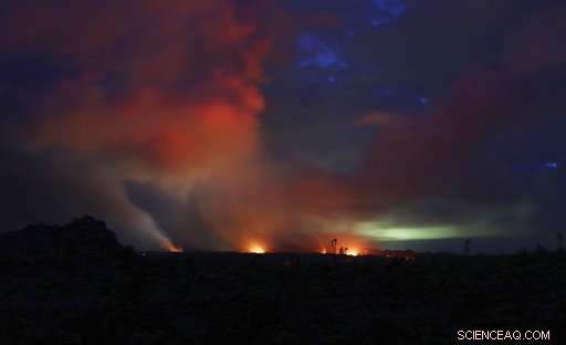 Ash Emissions from Kilauea Volcano Decline, Reducing Aviation Hazards