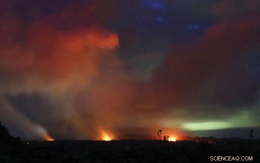 Ash Emissions from Kilauea Volcano Decline, Reducing Aviation Hazards