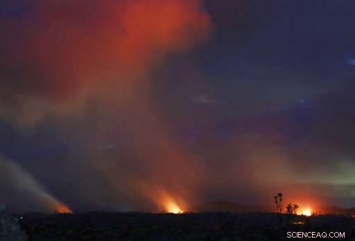 Ash Emissions from Kilauea Volcano Decline, Reducing Aviation Hazards