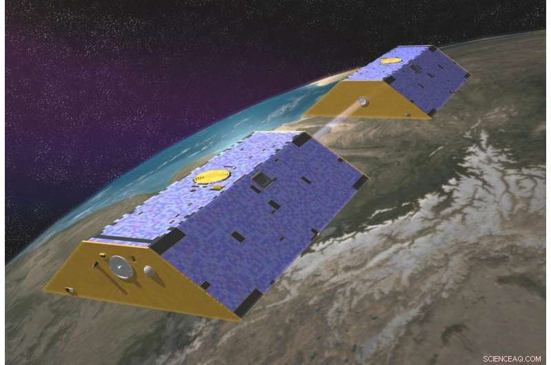 Global Freshwater Shifts Revealed by NASA’s GRACE Satellite Study