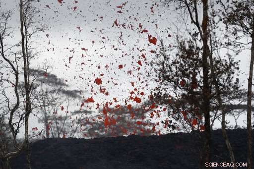 Hawaii Authorities Evacuate Residents After Lava Breaches Road