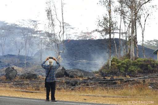 Hawaii Authorities Evacuate Residents After Lava Breaches Road