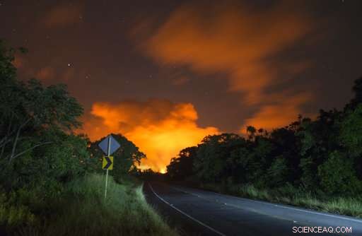 Sulfur Smell, Ash Fallout: Residents Mask Up Near Hawaii Volcano