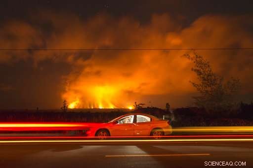 Sulfur Smell, Ash Fallout: Residents Mask Up Near Hawaii Volcano