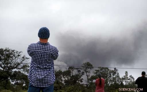 Sulfur Smell, Ash Fallout: Residents Mask Up Near Hawaii Volcano