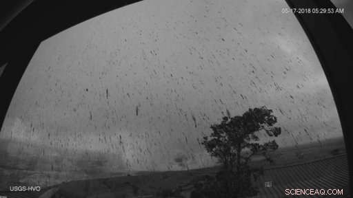 Erupting Hawaiian Volcano Releases Light, Gritty Ash Over Surrounding Communities