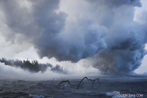 Kilauea Volcano Emits Hazardous Laze Plume Over Hawaii