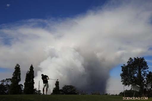 Kilauea Volcano Emits Hazardous Laze Plume Over Hawaii