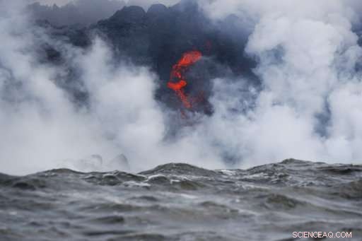Kilauea Volcano Emits Hazardous Laze Plume Over Hawaii
