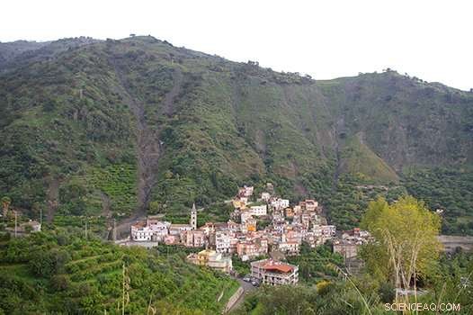 Using Point Patterns to Predict Landslides