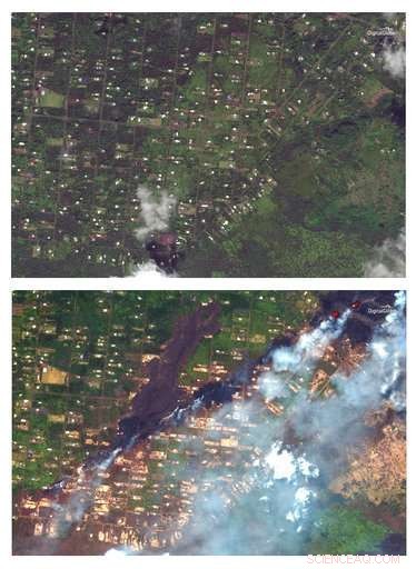 Hawaii Volcano Emits Methane, Producing Stunning Blue Flames