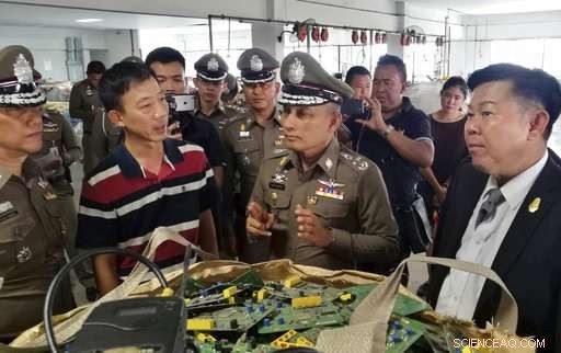 Thai Police Investigate Illegal E‑Waste Recycling Operations