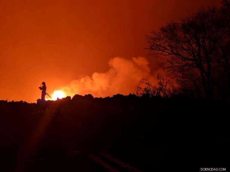 USGS Advises Against Roasting Marshmallows Over Hawaiian Volcano Lava