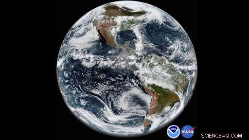 Despite Technical Issues, Weather Satellite Delivers High-Resolution Earth Image